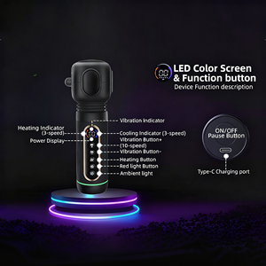 Pistola Masajeadora Facial Muscular Profesional de 4 Cabezales con Vibración para Tejido Profundo y Masaje Corporal Deportivo - Product Image 2