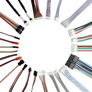 Maßgefertigter JST SH GH ZH PH XH MOLEX Dupont SUR 0,8 1,0 1,25 1,5 2,0 2,54mm Abstand 1 2 3 4 5 6 7 8 40-Pin Steckverbinder Kabelbaum - Product Image 1