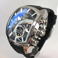 Bewell Luxus Chronograph Funktion Edelstahl Uhr für Herren Mode Automatische Edelstahl Uhr Herren Private Label