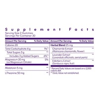Gummies pour le sommeil OEM/ODM 5mg Mélatonine L-Théanine Magnésium Camomille Lavande Sureau Aide naturelle au sommeil Végétarien