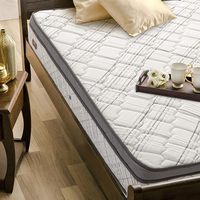 Matelas de lit d'hôtel à ressorts ensachés en mousse dans une boîte Design hôtel de luxe naturel Euro Top approvisionnement d'usine King Queen taille complète