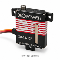 Micro Servo HV XQ-POWER XQ-S2010D 7kg sans noyau, étanche, engrenage en acier inoxydable, numérique 8.4V pour hélicoptère et avion RC OEM