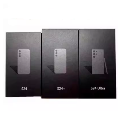 Phone Box for S23 S24 S25 S25 Ultra Mobile Phone Retail Packaging Box OEM Quality 12-Month Warranty User Manual Card Pin Seal