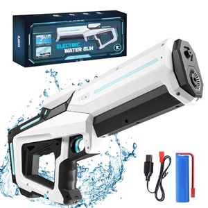 Pistolet à eau électrique puissant, absorption automatique de l'eau, jouet pour enfants à impulsions continues, grande capacité, longue portée - Product Image 1