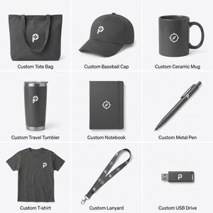 Paquete de Regalo Corporativo con Logotipo Personalizado Impreso en Serigrafía, 6 en 1: Camiseta, Taza, Cuaderno, Bolígrafo, Gorra y Bolsa de Tela Tejida en Azul Rey - Product Image 4
