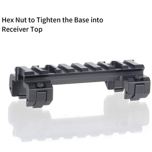 Supporto per Guida <span class=keywords><strong>LDT</strong></span> MP5K Morbido ed Elastico, Accessorio di Rialzo da 20mm con Ponte per Mirino MP5 HQ per Emozionanti Avventure di Caccia - Product Image 6