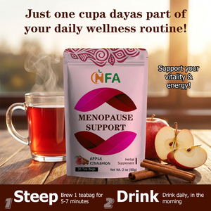 Sachets de thé OEM ODM aux herbes pour le soutien de la ménopause avec racine de réglisse et Rooibos – Confort et bien-être ménopausiques - Product Image 6