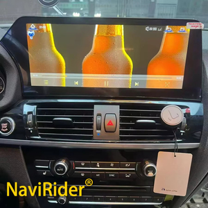 หน้าจอรถยนต์ขนาด 12.3 นิ้ว ระบบ Android Auto CarPlay สำหรับรถยนต์ BMW X3 F25 X4 F26 ปี 2010-2018 เครื่องเล่นมัลติมีเดียในรถยนต์พร้อมระบบนำทางและบลูทูธ - Product Image 3