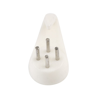 ตะขอเกี่ยวพลาสติกสีขาว แบบชิ้นเดียว สำหรับแขวนหลังลิ้นชัก - Product Image 5