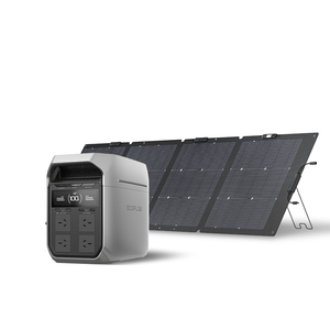 Ecoflow delta3plus + 220W Tấm Pin Mặt Trời Trạm điện cầm tay tác động sinh thái lũ năng lượng mặt trời tự hành muối hiệu quả cao - Product Image 1