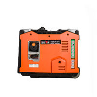 Générateur d'énergie portable à essence BISON, super silencieux, 2000W, onde sinusoïdale pure, utilisation domestique, démarrage à distance, réservoir de carburant de 5,6L