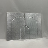 Panneau d'isolation thermique en mousse XPS blanc pour chauffage par le sol, panneau en mousse thermique haute résistance, matériau de revêtement de sol pour la conservation de la chaleur