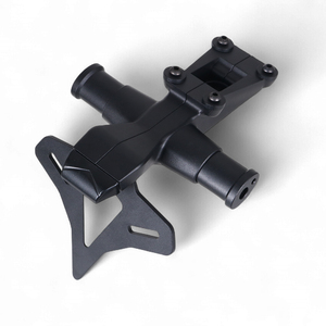 Support de plaque d'<span class=keywords><strong>immatriculation</strong></span> pour <span class=keywords><strong>moto</strong></span> 1290Duke/1290Duke R, éliminateur de garde-boue arrière, en aluminium et acier inoxydable, noir - Product Image 2