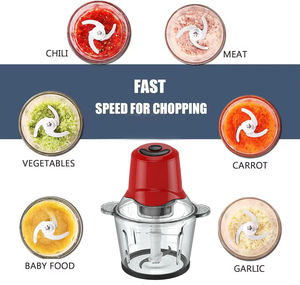Ev mutfak için 500W çok fonksiyonlu elektrikli gıda parçalayıcı öğütmek sebze et karıştırmak için tasarlanmış 3L cam kase ile geliyor - Product Image 3