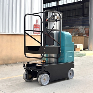 Boomstar Autopropulsé 6m 7.5m Plate-forme de travail aérien Construction <span class=keywords><strong>Man</strong></span> Lifter Équipement de levage en alliage d'aluminium avec CE - Product Image 6