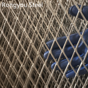 Pannello in Rete Metallica Espansa Galvanizzata Diamantata da 3mm / Lamiera in Metallo Espanso Decorativa ad Alta Resistenza <span class=keywords><strong>per</strong></span> <span class=keywords><strong>Recinzioni</strong></span> - Product Image 1