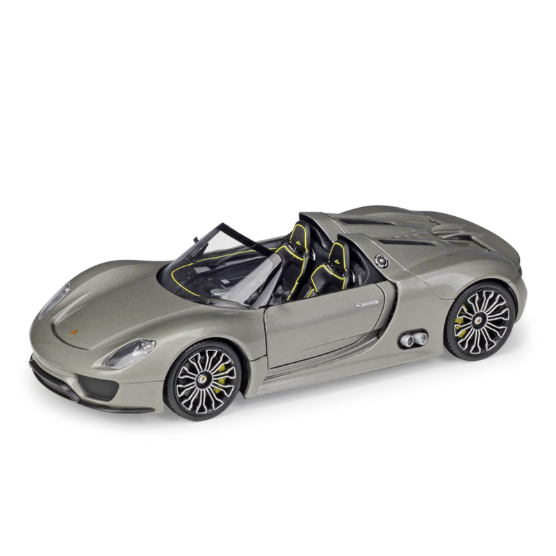 Welly Die Cast Car 1/24 Scale 918 Spyder Model for Collectors