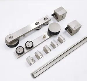 DIY Factory prices sliding glass door fitting set sliding hardware for glass door system