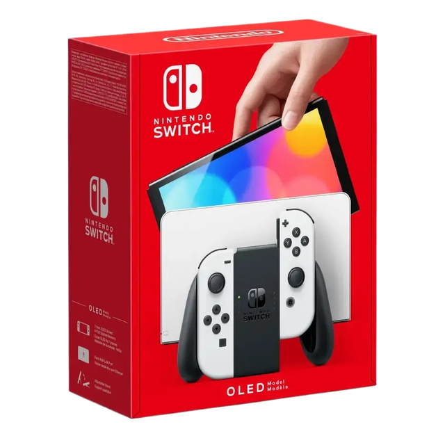 2025 Wholesale Original Switch 2nd OLED Model Wireless 2.4GHz/BT White Red Blue Joystick EU/US/Japan Plug Game Console Games