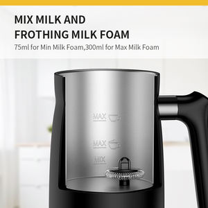 Café Latte Cappuccino Vapeur <span class=keywords><strong>Lait</strong></span> Mousse Chaude Mousse Froide Vapeur Contrôle De La Température <span class=keywords><strong>Mousseur</strong></span> <span class=keywords><strong>À</strong></span> <span class=keywords><strong>Lait</strong></span> <span class=keywords><strong>Électrique</strong></span> - Product Image 4