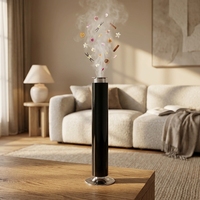 Diffuseur d'arômes haut de gamme finition piano avec contrôle par application Type-C, cylindre sans fil, batterie haute capacité, machine à parfum