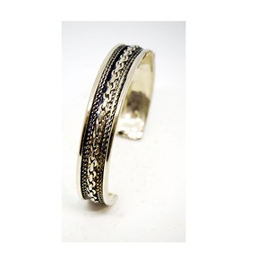 <b>Bracelet</b> for Women Girls Perfect Fashion Combination Metal Handcuff Handmade Pure Brass Antique Jewelry - Product Image 1