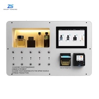 Distributeur automatique de parfums de luxe à fixation murale, écran tactile 10,1 pouces, plusieurs modes de paiement (Visa, MasterCard, Apple Pay), SDK disponible, OEM disponible