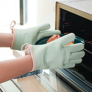 Gants <span class=keywords><strong>de</strong></span> <span class=keywords><strong>cuisine</strong></span> pour le barbecue, 1 ensemble, tapis résistant à la chaleur, Mini mitons en Silicone, antidérapants, <span class=keywords><strong>cuisine</strong></span>, cuisson, BBQ - Product Image 4
