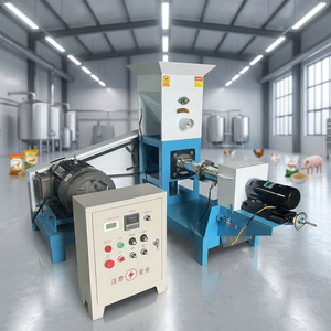 Macchina per la produzione di mangimi estrusi galleggianti per pesci, gatti e cani, con capacità di 200-250 kg/ora - Product Image 3