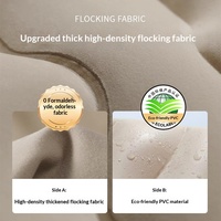 Matelas pneumatique d'extérieur avec dessus floqué, lit double, gonflage entièrement automatique, dossier inclinable, longueur 200 cm, pour le camping