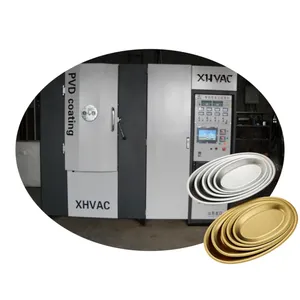 XHVAC mutfak eşyaları lavabo havzaları bıçaklar ve çatal fiyat titanyum altın iyon kaplama makinesi Pvd kaplama makinesi