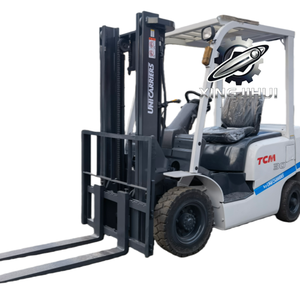 Montacargas TCM FD25T3C de 2.5 toneladas, montacargas usado de Japón, 2.5 toneladas, motor Isuzu C240, máquina usada, montacargas a gasolina, 4000MM 2500KG - Product Image 1