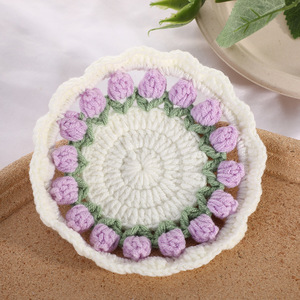 Nouveau caboteur coréen de fleur de <span class=keywords><strong>tulipe</strong></span> de bijoux de fil fait main en forme d'arc pour la célébration du nouvel an chinois en gros disponible - Product Image 4