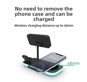 <span class=keywords><strong>Chargeur</strong></span> sans fil multifonction 4-en-1 avec veilleuse d'ambiance <span class=keywords><strong>20W</strong></span> pour la charge de plusieurs appareils - Product Image 5