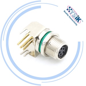 Автоматический кабель 2 3 4 5 6 7 8 10 12 17 Pin A B C D S L код кодирования IP67 IP68 Водонепроницаемый круглый разъем M5 M8 M12 кабель - Product Image 4