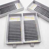 Extensions de cils pré-faites douces, base pointue, 8D 10D 14D 20D, extensions de cils 16D, cils pré-faites