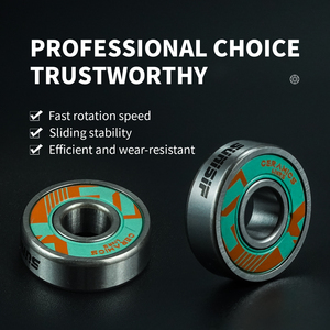 Roulements de patins à roulettes en céramique haute précision ABEC, roulements hybrides de vitesse pour skateboard, roulements 608, roulettes de patins à roulettes <span class=keywords><strong>quad</strong></span> - Product Image 3