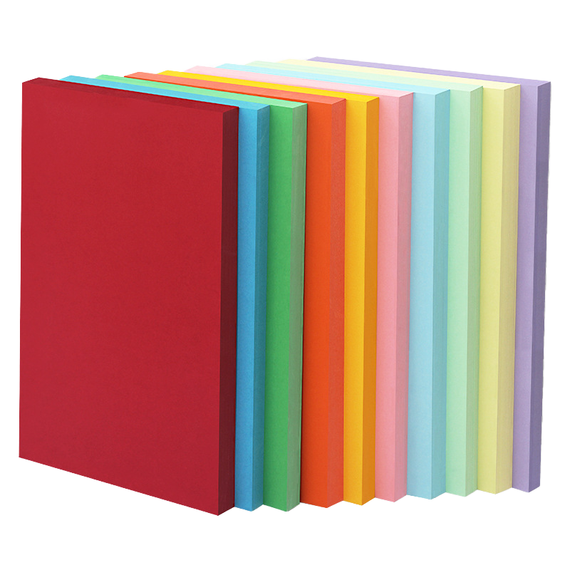 230gsm A4 Kraft Paper Sheets Double-Sided PVC Coated Custom Printed Colorful Cardstock Recycled Hard Cardboard Wholesale