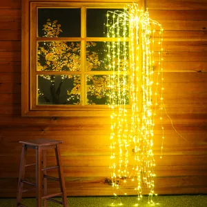 Hot Sale 2M 540LED Flex Flowing Waterfall Light Christmas Decoration Light For Party Room Festival Daily