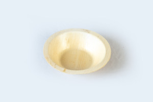 Tazón Redondo de Hoja de Areca de 5 Pulgadas, Ecológico, Desechable, Biodegradable, Tazón para Servir Alimentos de Hoja de Palma, Vajilla Natural - Product Image 5