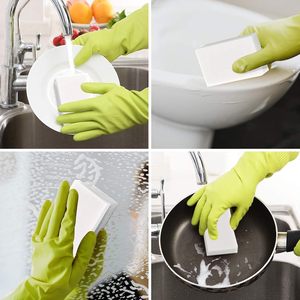 Esponja de Limpieza de Alta Calidad, Esponja Mágica Blanca de Espuma de Melamina Nano, para Limpiar Pisos, Venta al por Mayor de Fábrica - Product Image 4