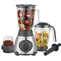 Commerciële Directe Snelle Snelheid Fruit Mixer Blender Grinder 1500Ml Draagbare Multinationale Juicer Blender Elektrische