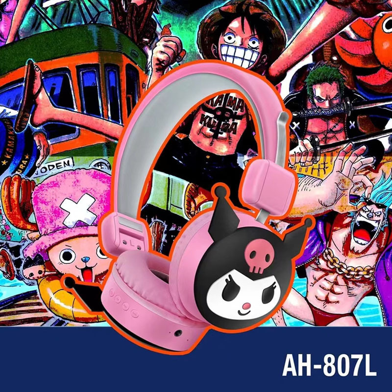 807L Sanrio My Melody Kuromi Kromi Cute Mario Wireless Headset