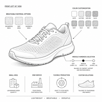 Chaussures de sport rétro mi-montantes pour hommes avec logo personnalisé, faible MOQ, commande d'essai, style streetwear décontracté