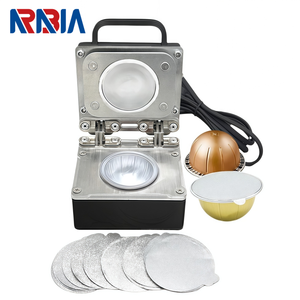 Scelleuse de capsules de café de qualité professionnelle, <span class=keywords><strong>compatible</strong></span> avec les capsules VertuoLine, avec couvercles en aluminium inclus - Product Image 1