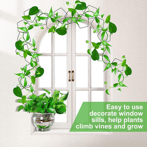 Vente en gros de 20 pièces de décoration d'intérieur pour le jardin, cadre de <span class=keywords><strong>support</strong></span> pour plantes grimpantes en treillis en métal - Product Image 3