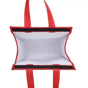 Sac isotherme écologique pour livraison de pizzas, sac à déjeuner, sac pour fruits de mer, barbecue, boissons, préservation de la fraîcheur, sac à main en aluminium - Product Image 5