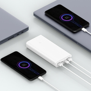 Original Charge rapide USB C Xiao Mi <span class=keywords><strong>Redmi</strong></span> <span class=keywords><strong>Power</strong></span> <span class=keywords><strong>Bank</strong></span> <span class=keywords><strong>20000mAh</strong></span> 3 18W Batterie externe Powerbank Portable Mi Powerbank 20000 - Product Image 4