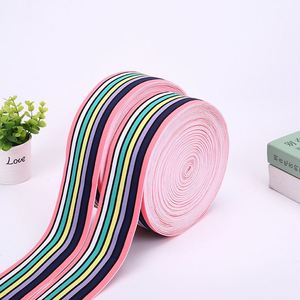 Nouvelle conception de bande élastique colorée, utilisable à plusieurs fins, matériau personnalisable, polyester et caoutchouc. - Product Image 3