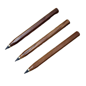 <span class=keywords><strong>Crayon</strong></span> éternel personnalisé OEM et ODM en bois noir ébène non affûtant hexagone éternel <span class=keywords><strong>Crayon</strong></span> infini éternel avec logo - Product Image 2